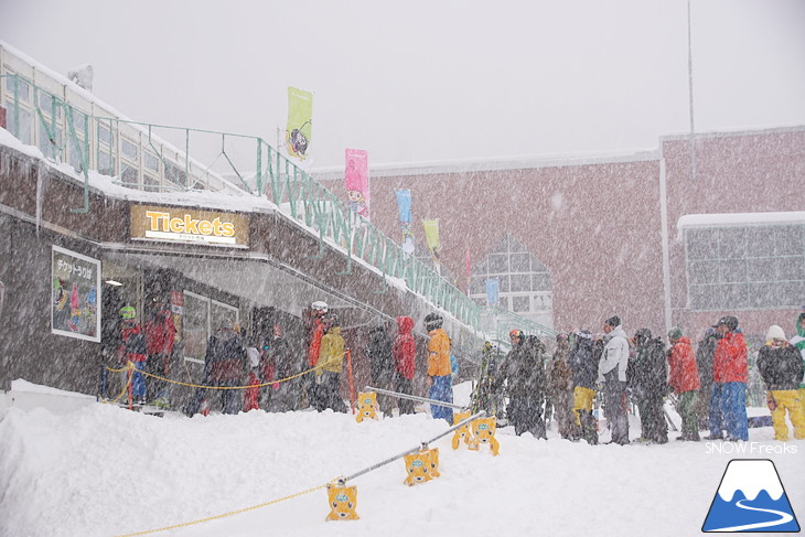 札幌国際スキー場 2018スキースノーボードシーズン開幕・初滑りからパウダースノー！